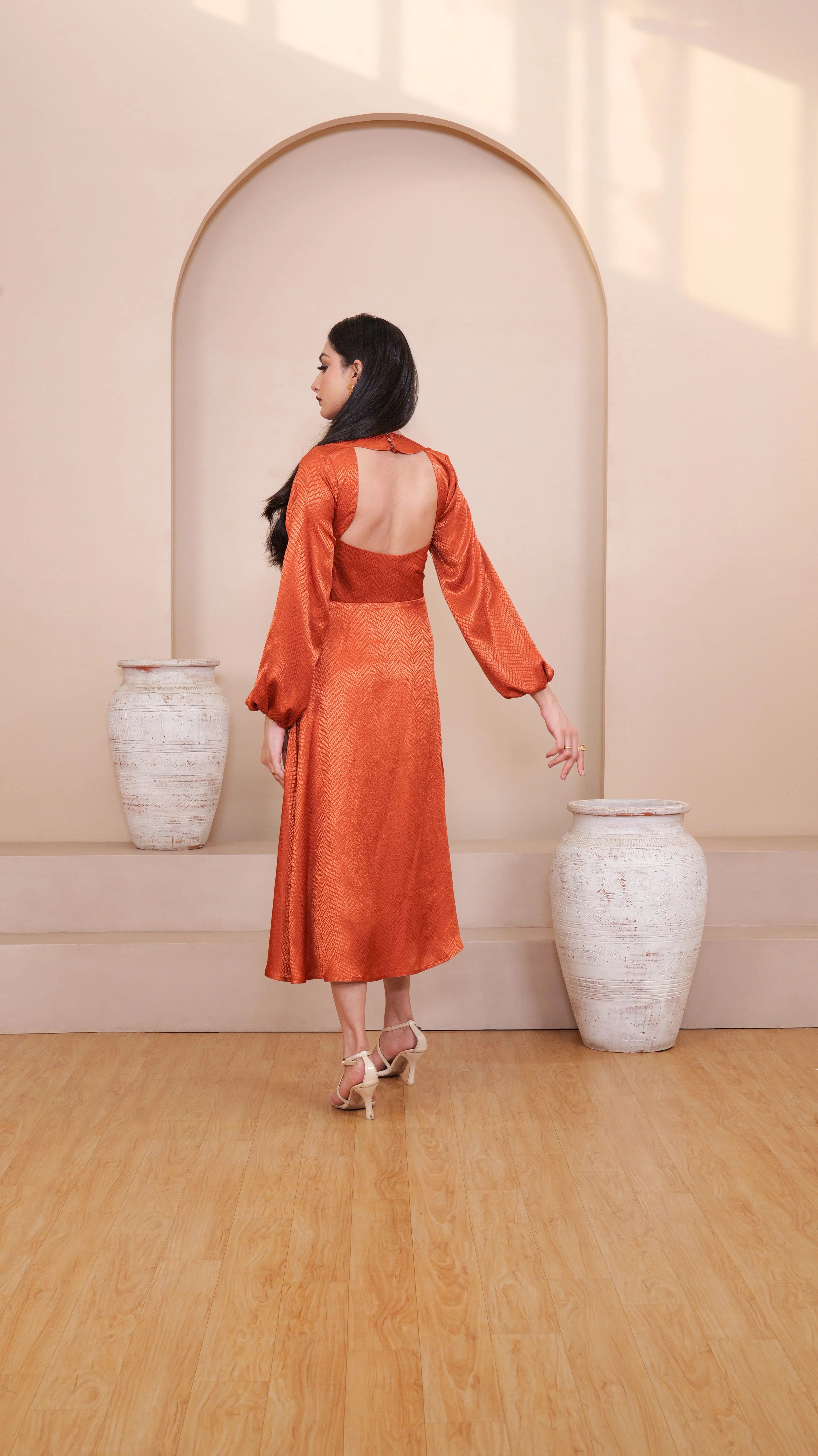 BELLA SIDE SLIT DRESS