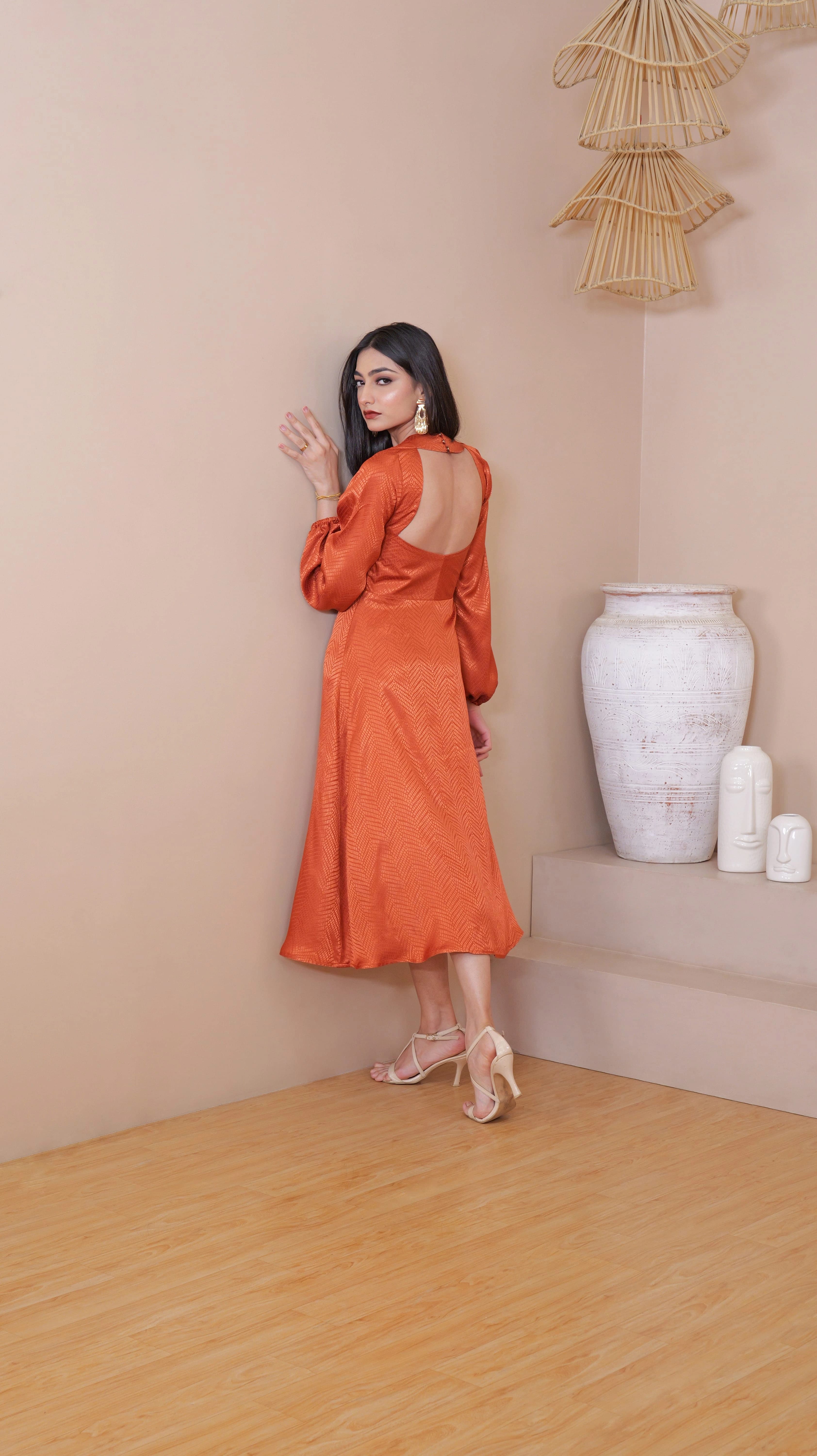 BELLA SIDE SLIT DRESS