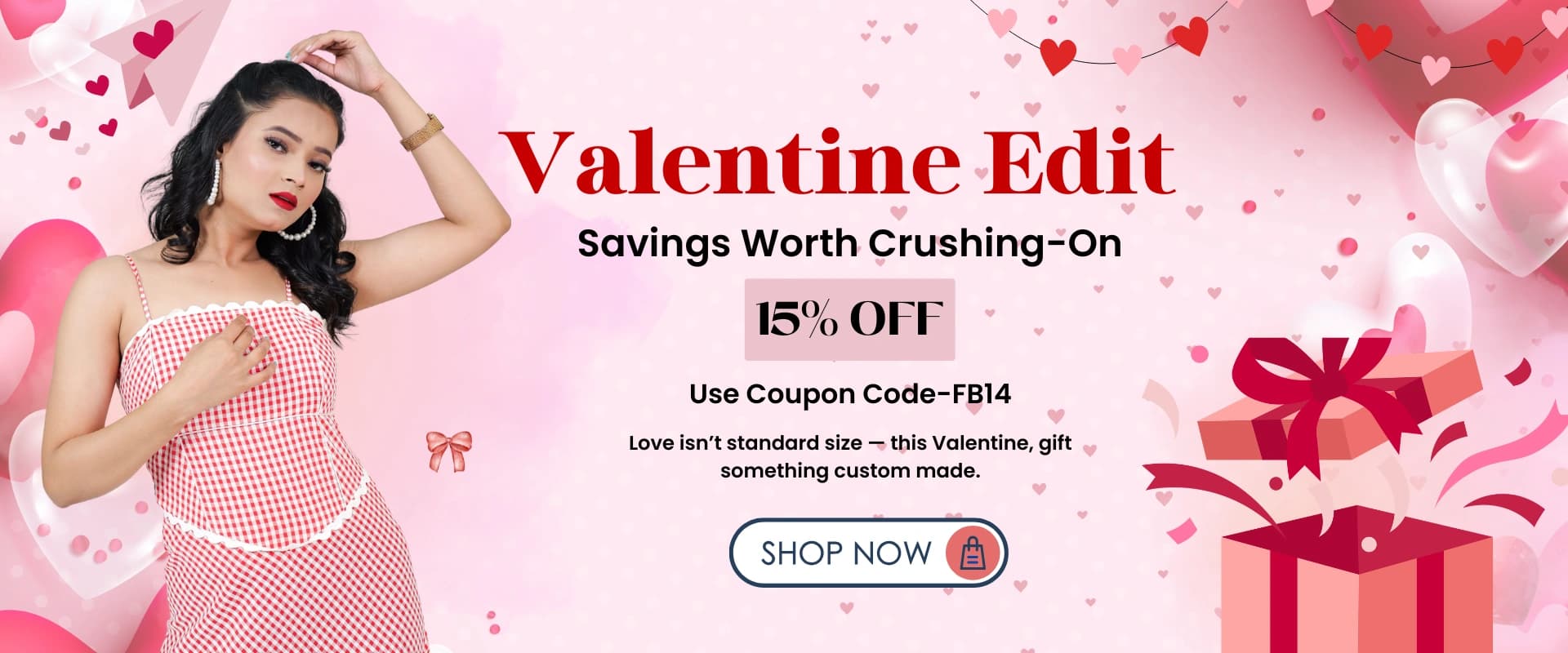 Valentine - Wide banner