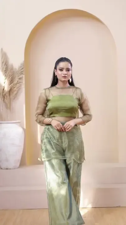 ZYRA TRANSPARENT KURTA SET