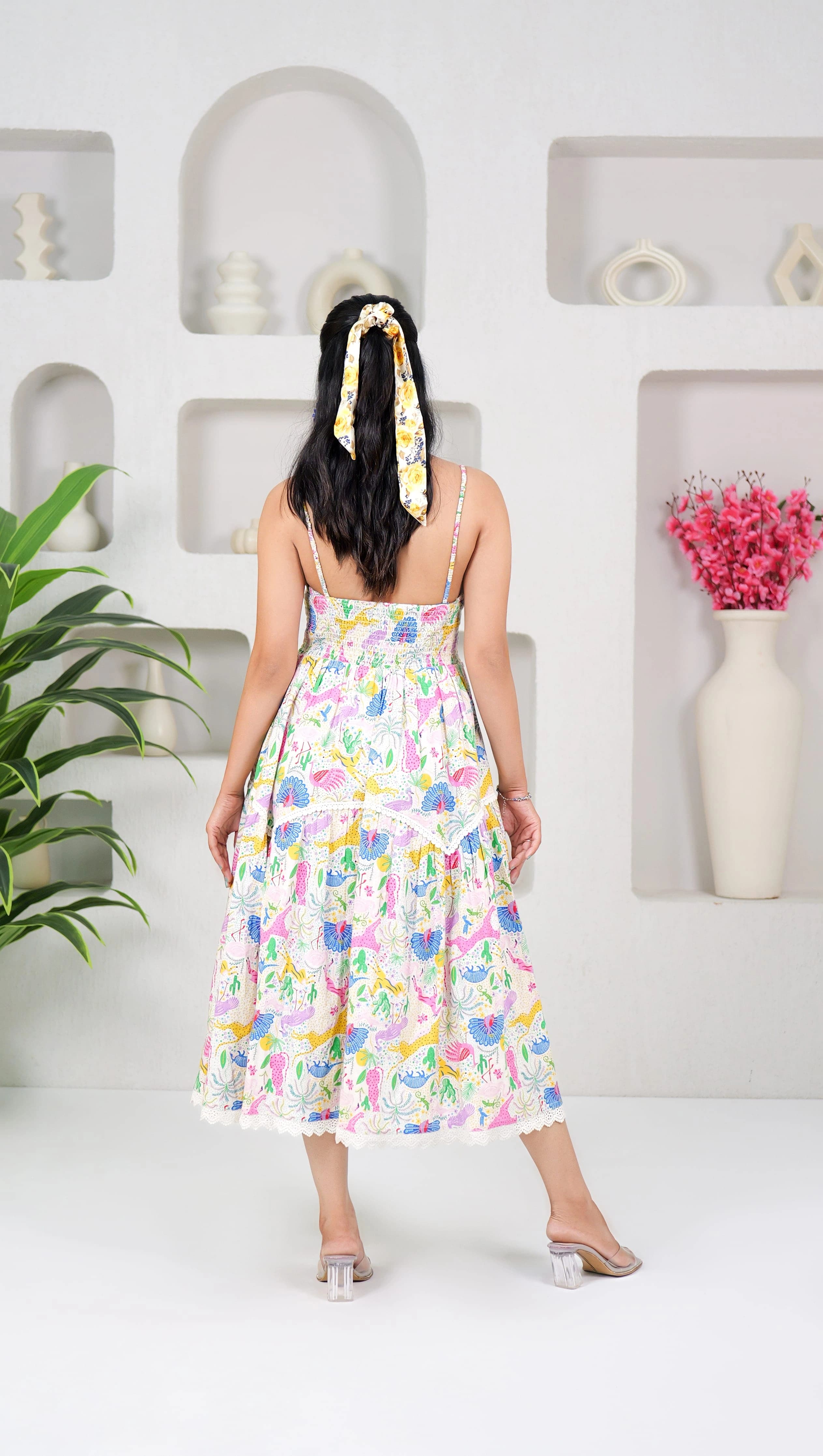 TROPICAL DRIFT DRESS