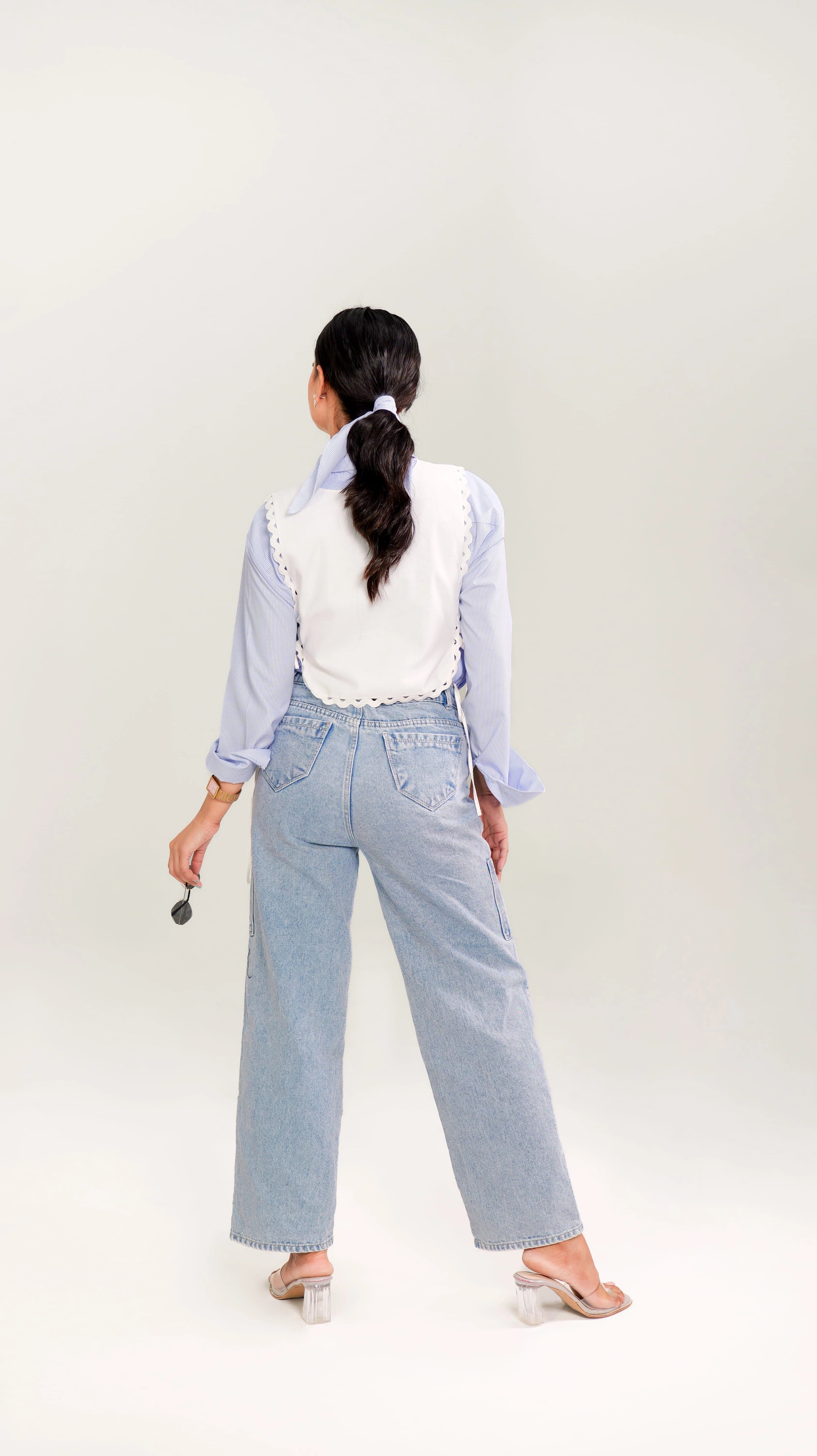 THARA SHIRT WITH CAPE