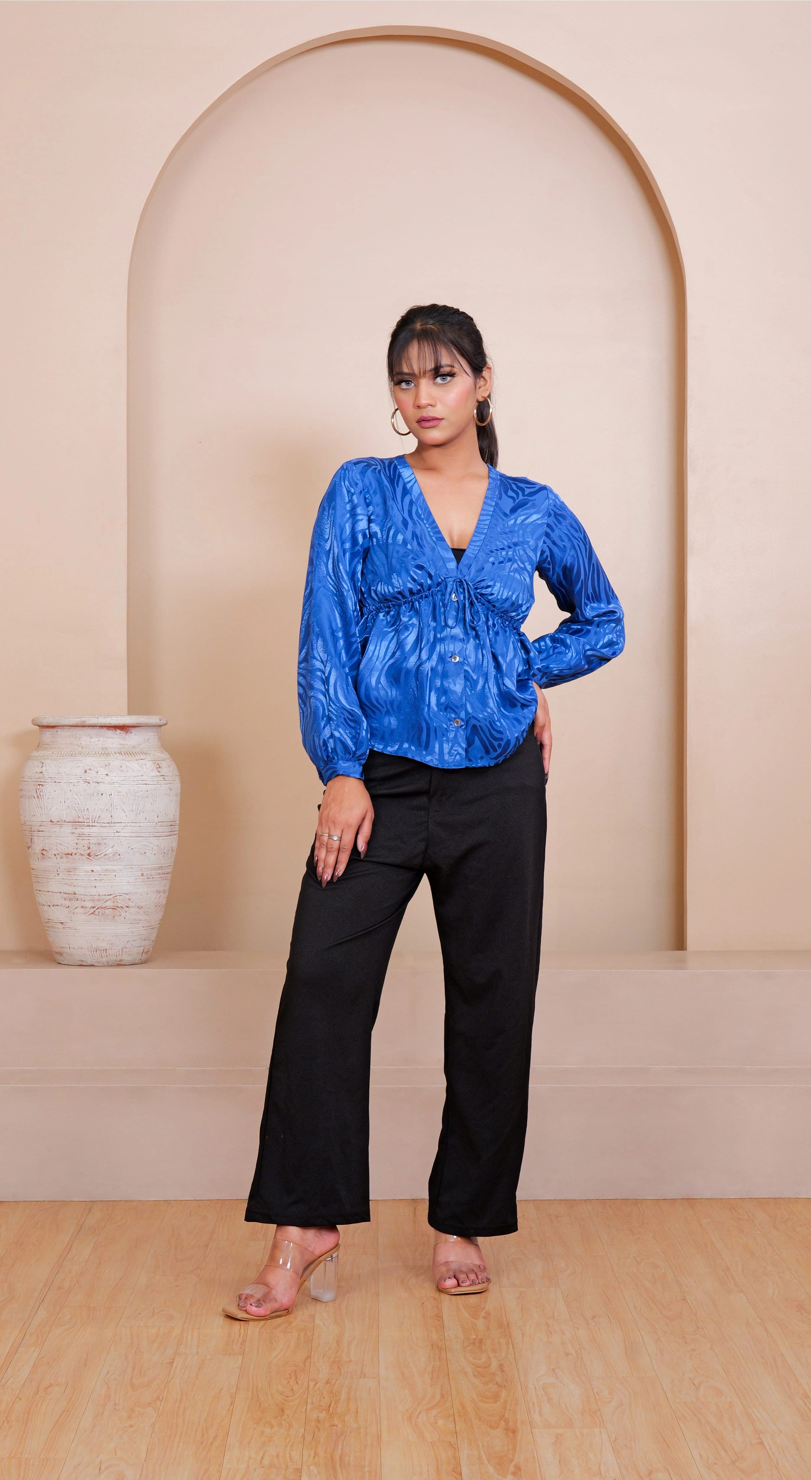 ETHER LONG SLEEVE TOP