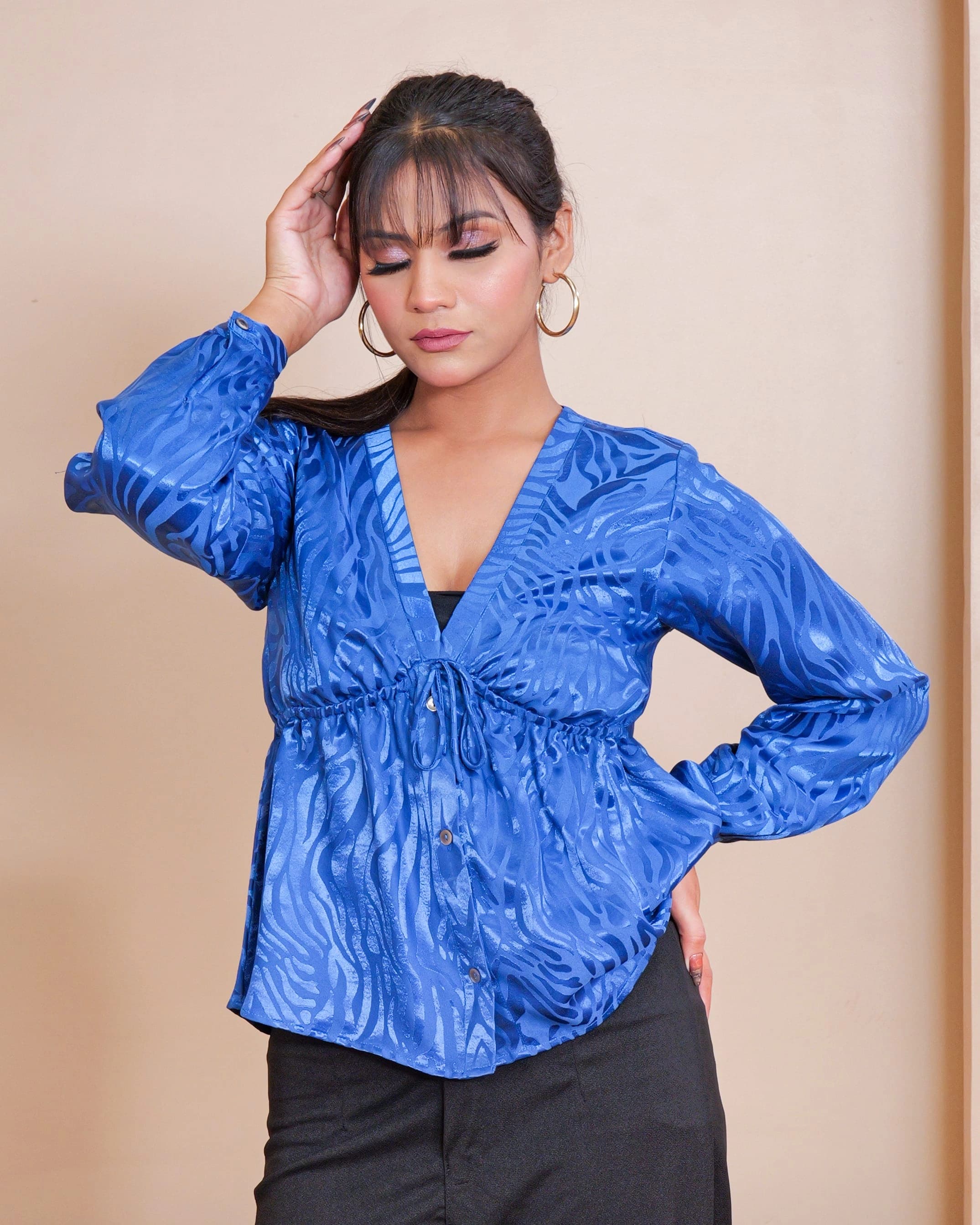 ETHER LONG SLEEVE TOP