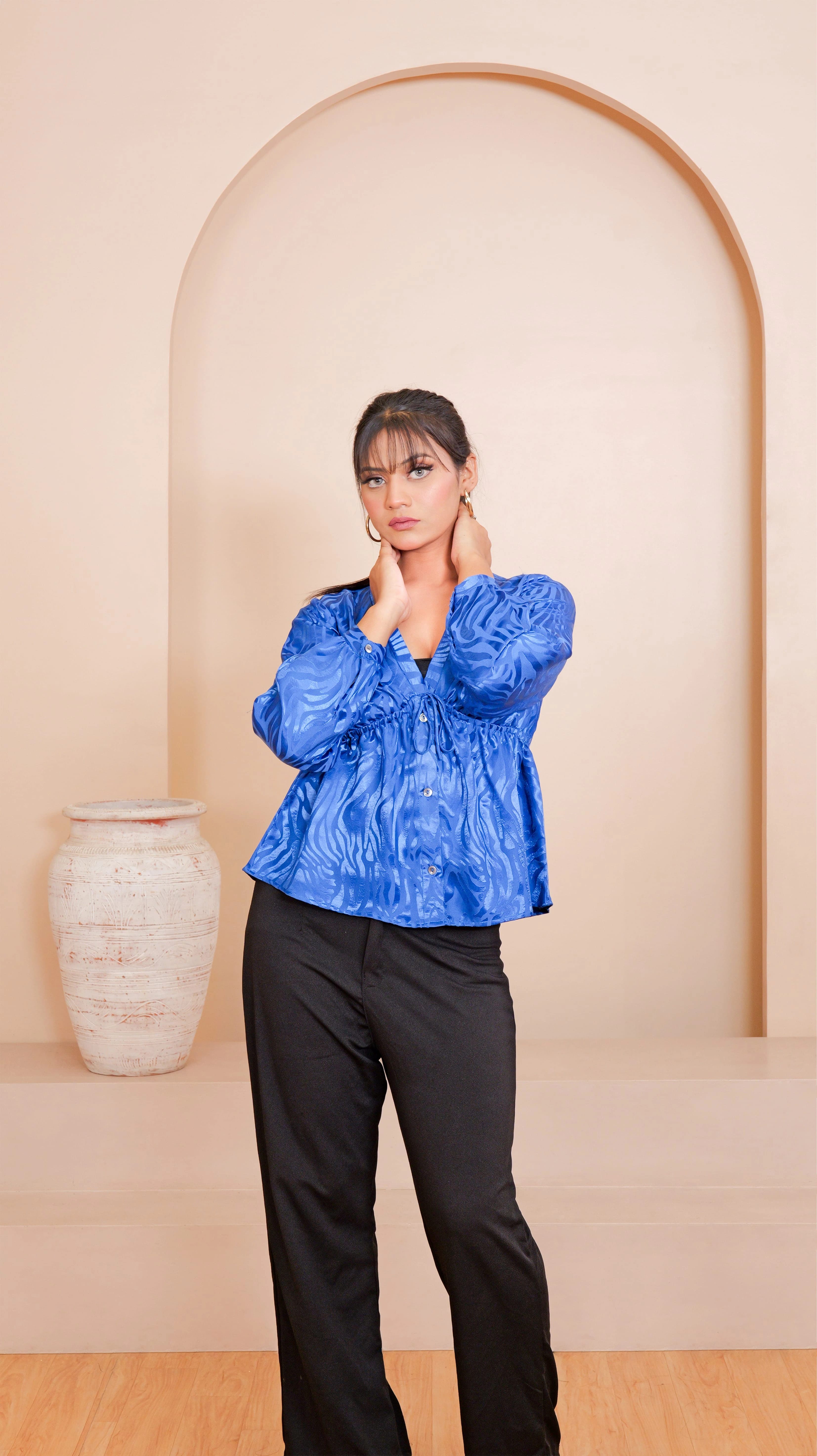 ETHER LONG SLEEVE TOP