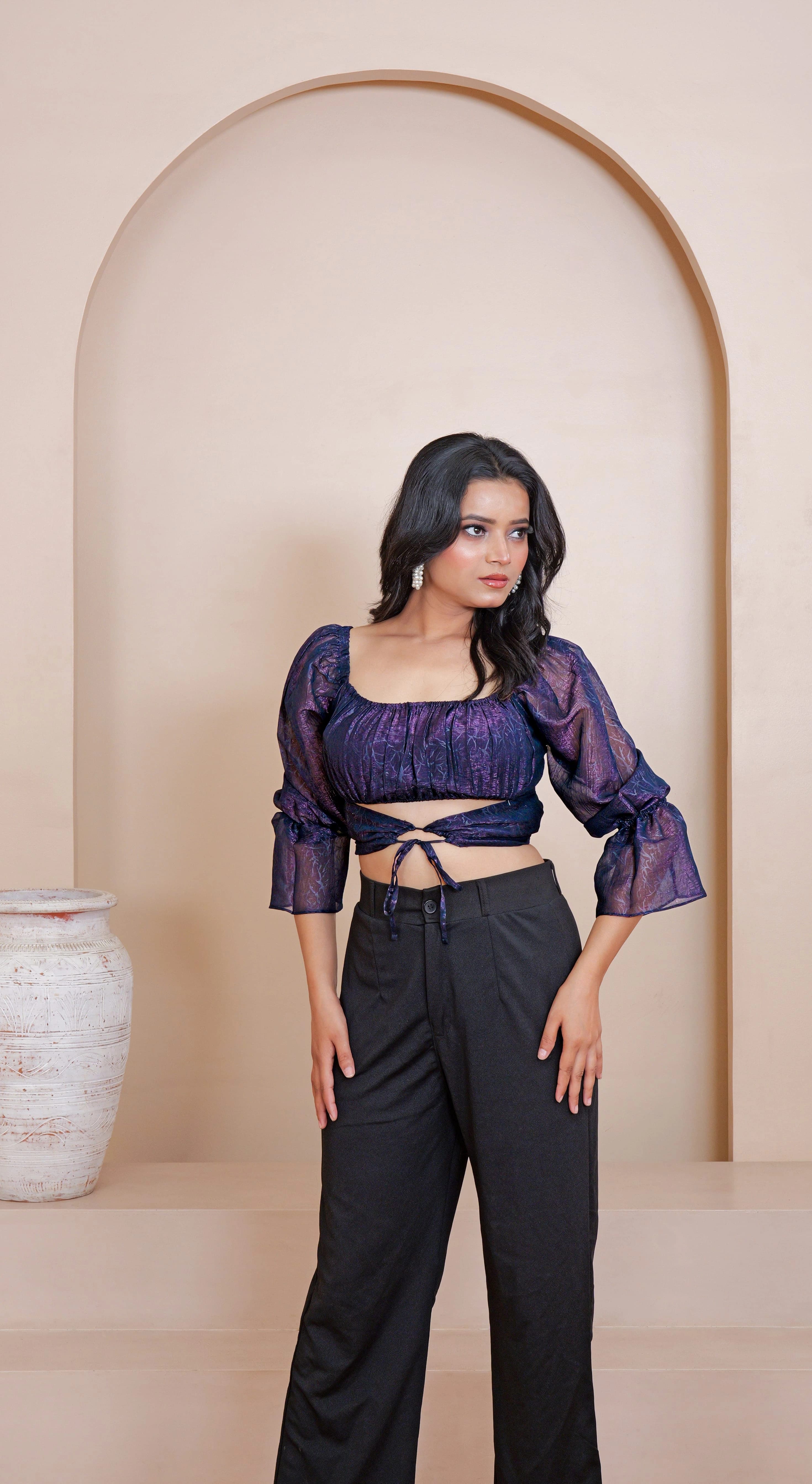 COSMO SQUARE NECK TOP