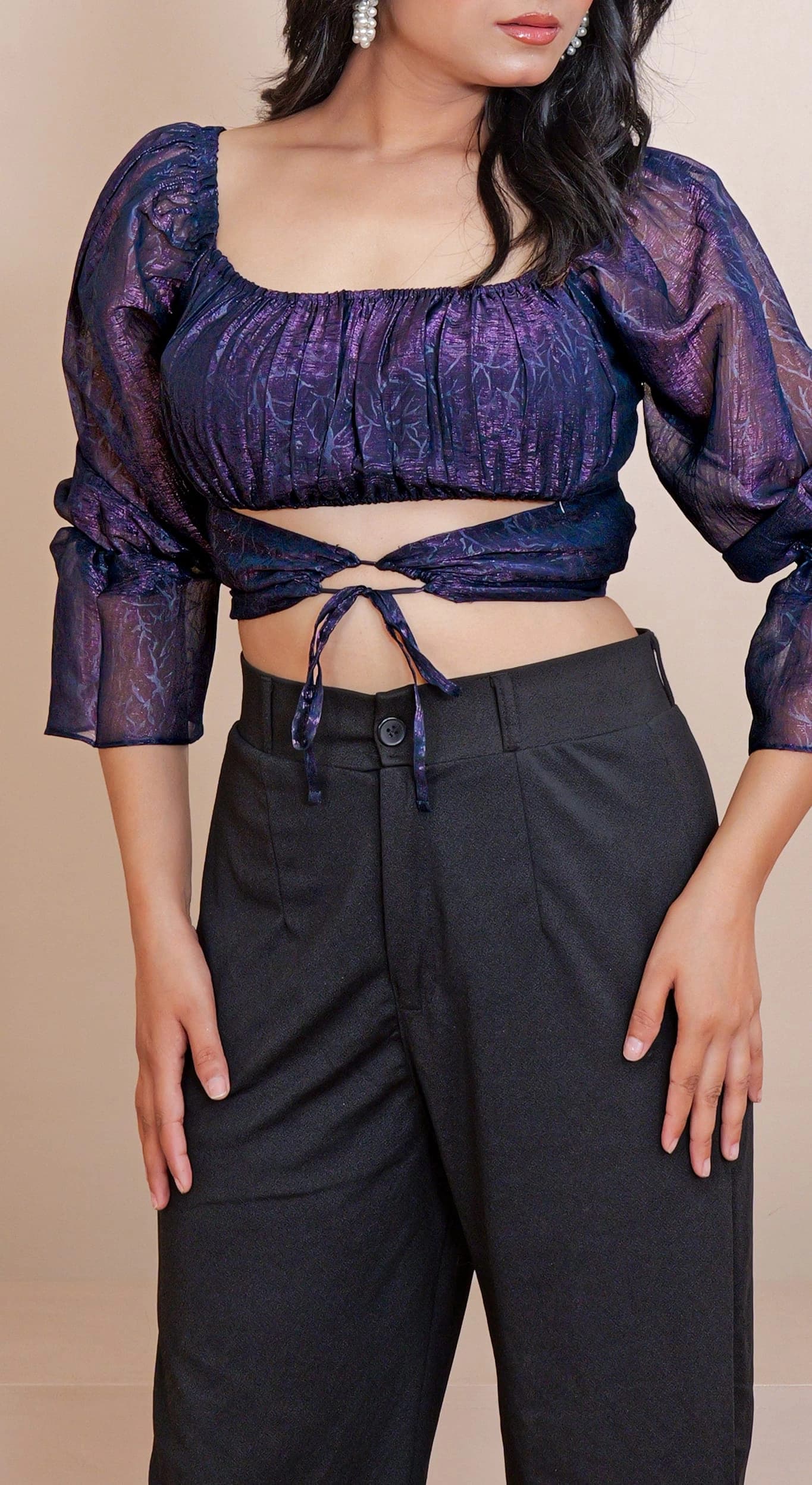 COSMO SQUARE NECK TOP