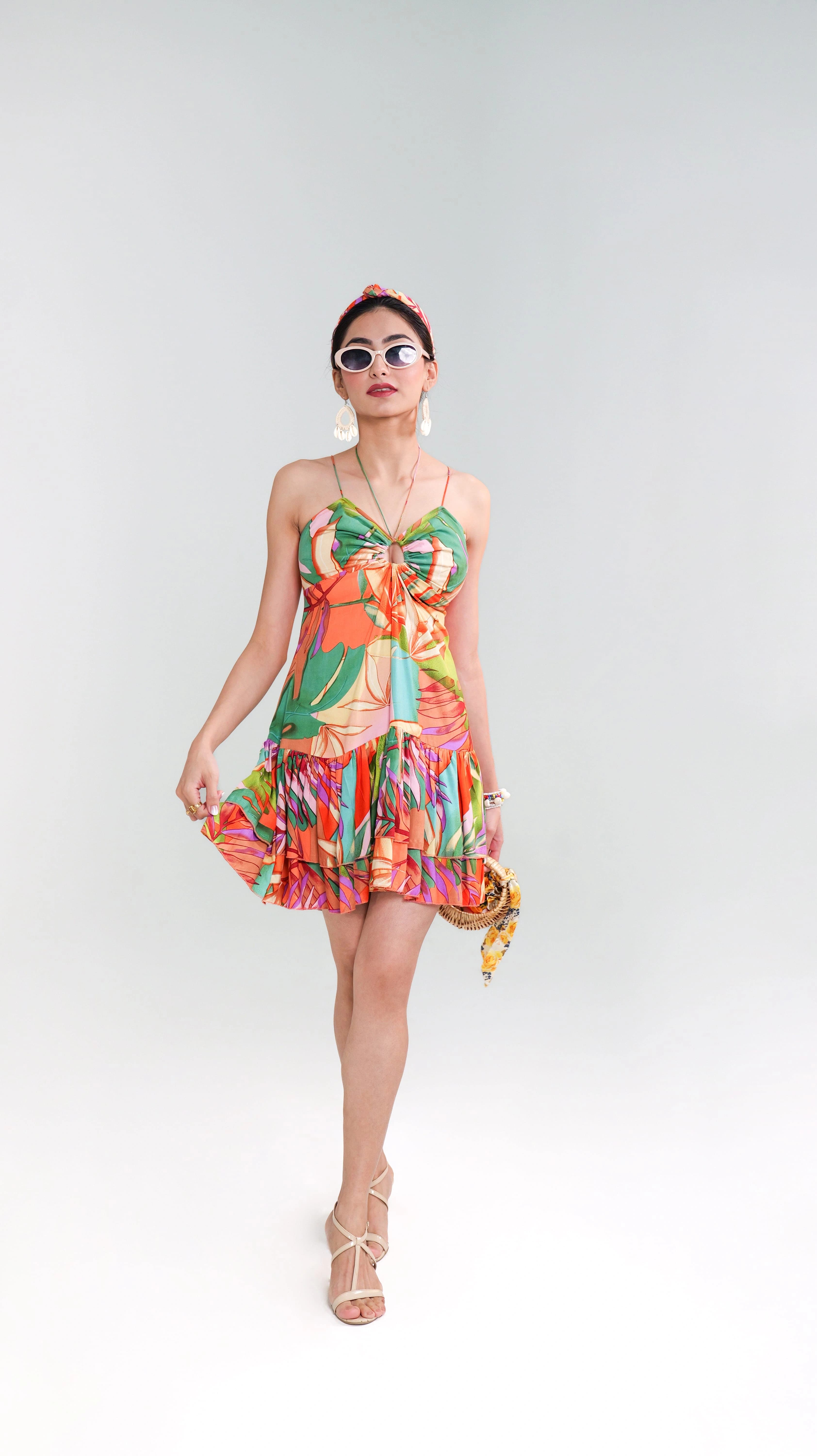 PALM SERENADE DRESS