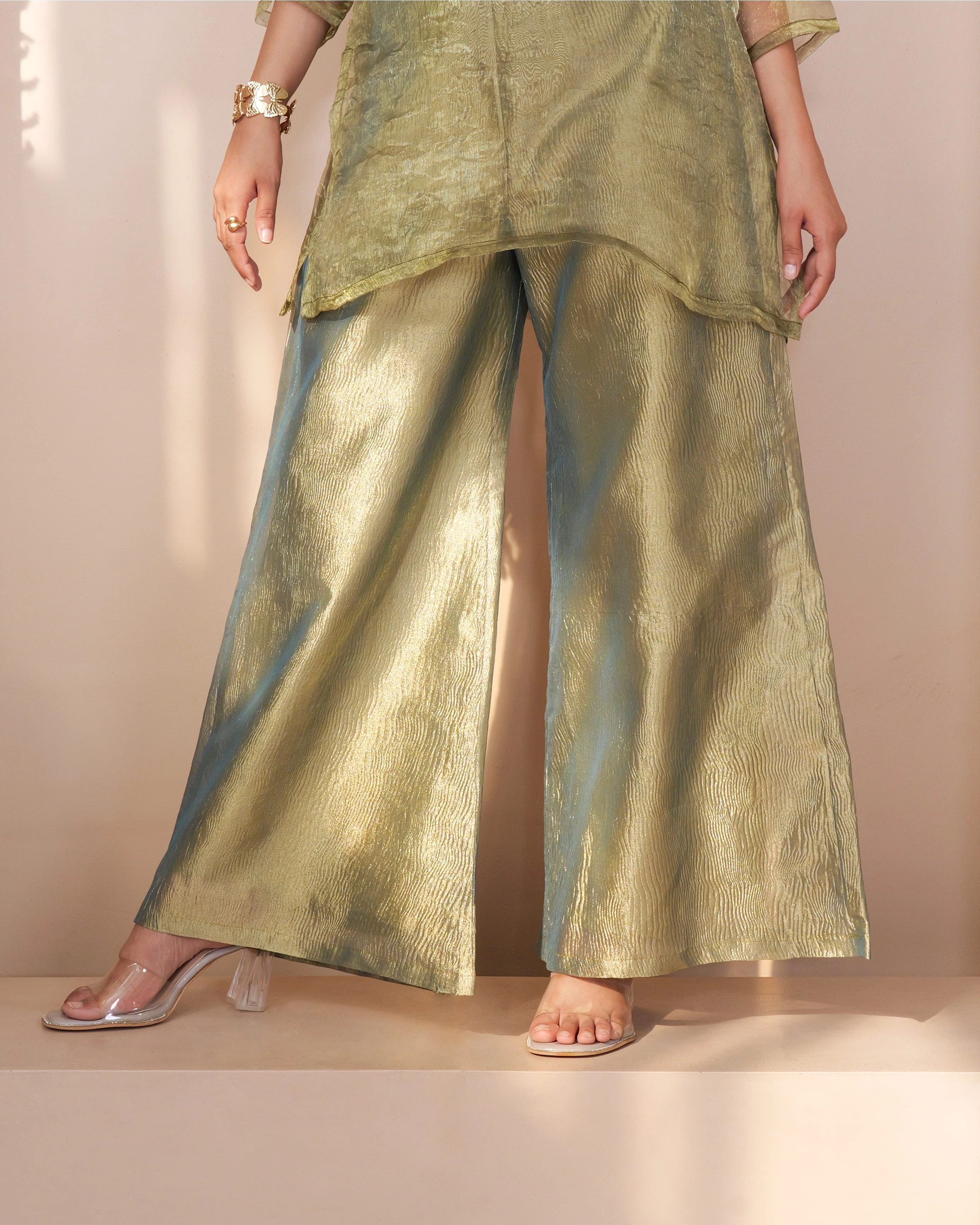 ZYRA TRANSPARENT KURTA SET