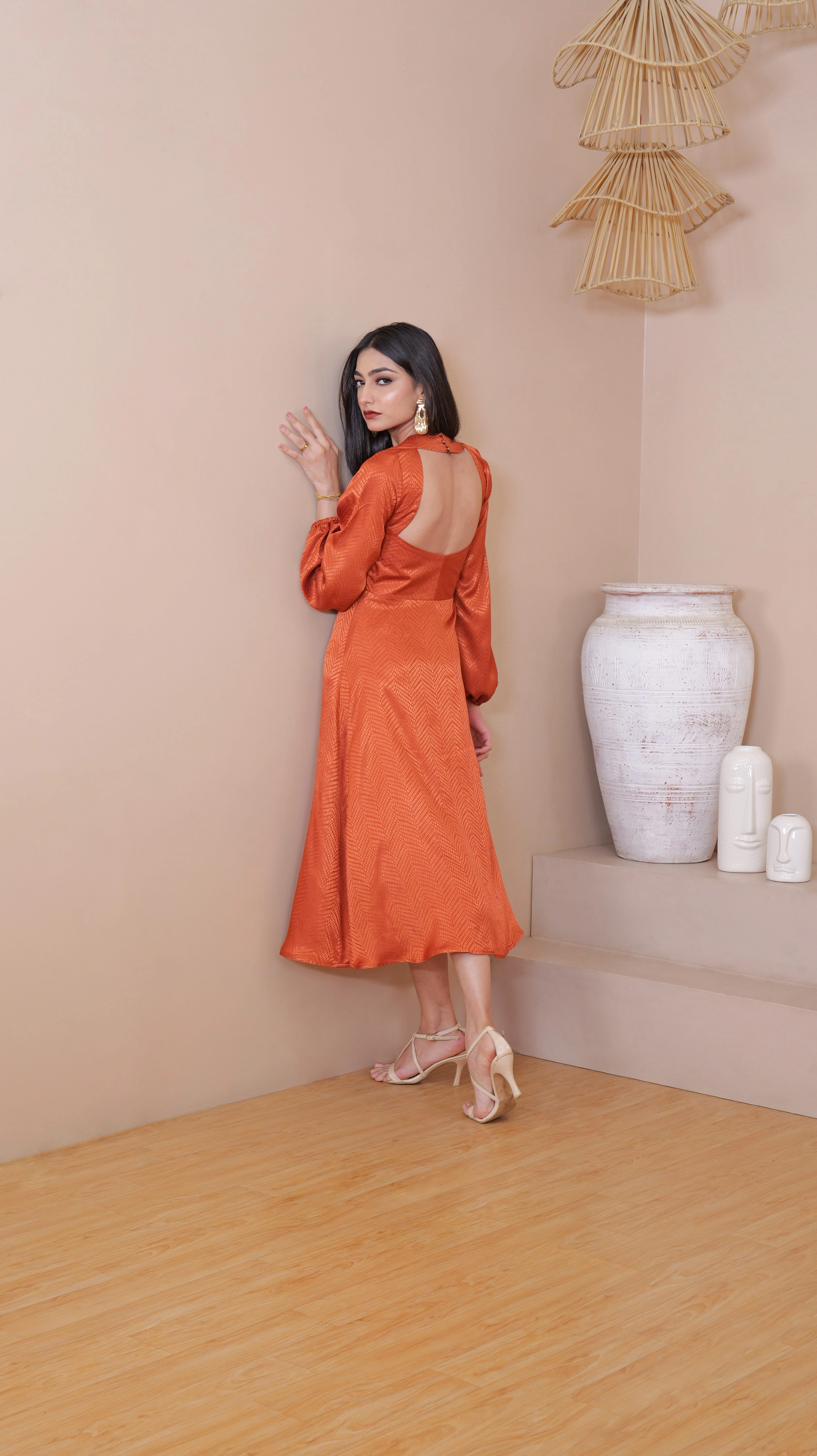 BELLA SIDE SLIT DRESS