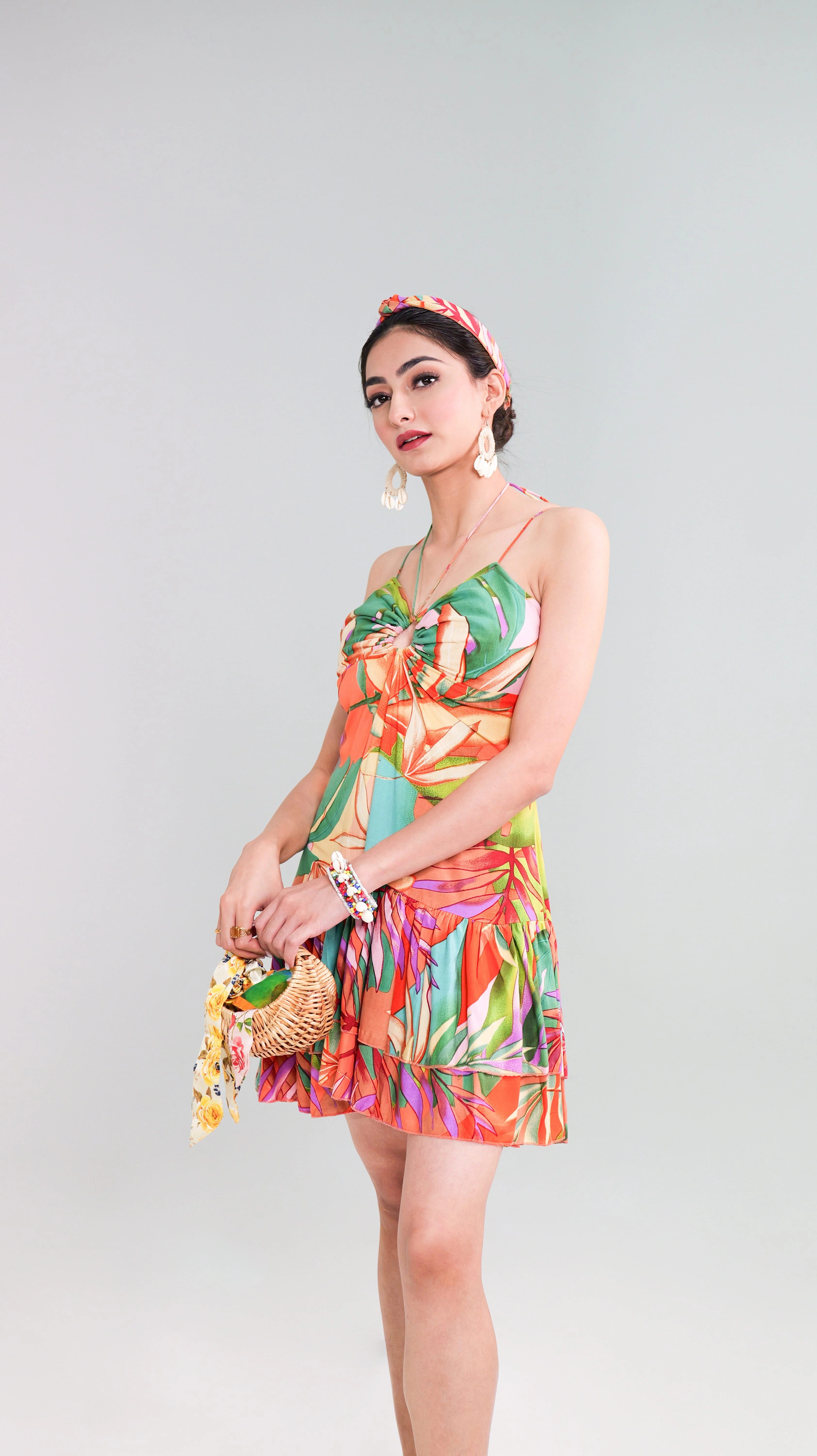 PALM SERENADE DRESS